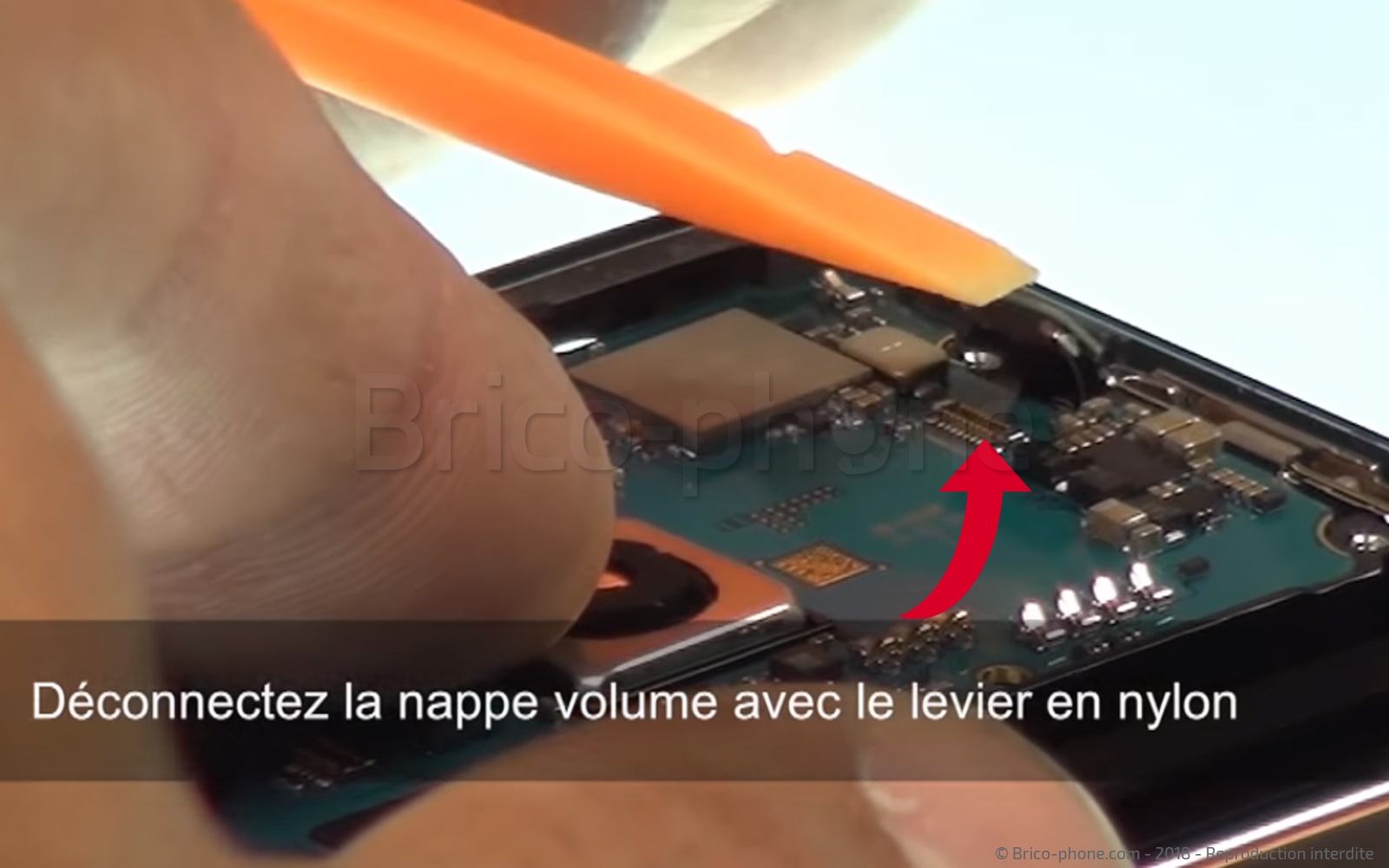 Changement d'écran (vitre+AMOLED) sur Galaxy S8 photo 3